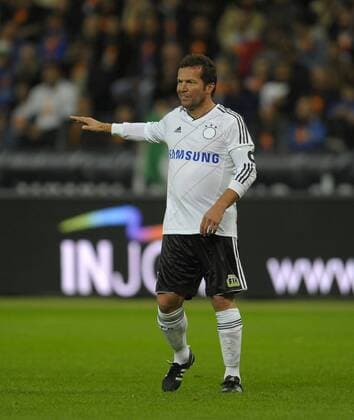 14.10.2012, Fussball Das ran Jahrhundertspiel ( Die ultimative Revanche ), Deutschland - Italien , Duell der Altstars für einen guten Zweck in der Commerzbank-Arena Frankfurt am Main. Lothar Matthäus (Deutschland).