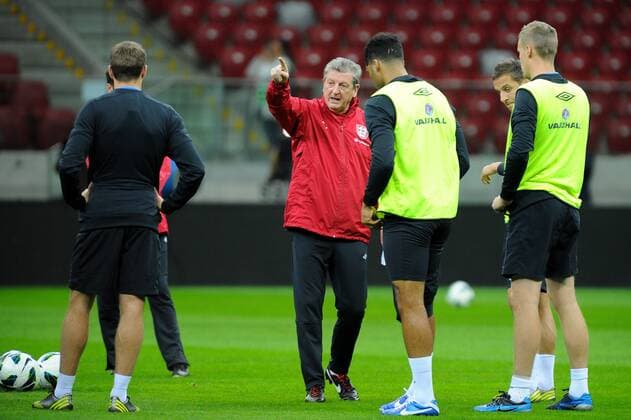 15.10.2012, WARSZAWA, PILKA NOZNA, FOOTBALL, WORLD CUP 2014 QUALIFYING, ENGLAND NATIONAL TEAM TRAINING, (HEAD COACH) ROY HODGSON  20121015PF_RO038