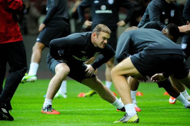 15.10.2012, WARSZAWA, PILKA NOZNA, FOOTBALL, WORLD CUP 2014 QUALIFYING, ENGLAND NATIONAL TEAM TRAINING, WAYNE ROONEY  20121015PF_RO059