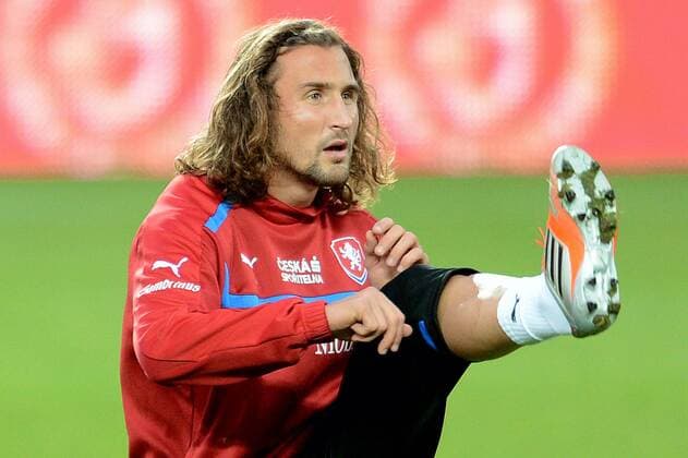 Petr jiracek, player of Czech Republic national soccer team pictured during training in Prague, Czech Republic on October 15, 2012 ahead of the World Cup Group B qualifying soccer match Czech Republic vs Bulgaria. (CTKxPhoto KaterinaxSulova) CTKPhotoP201210150744901  SUK10