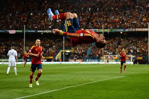 Sergio RAMOS (esp) FOOTBALL : Espagne vs France - 16 10 2012 AnthonyBIBARD FEP Panoramic 