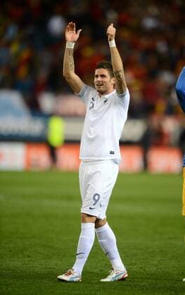 Olivier GIROUD (fra) FOOTBALL : Espagne vs France - 16 10 2012 AnthonyBIBARD FEP Panoramic 