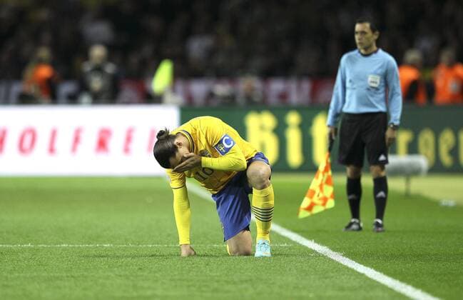 Zlatan Ibrahimovic (SWE) Di. 16.10.2012 Fussball Länderspiel in Berlin: Deutschland - Schweden 4 - 4