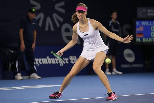 18.10.2012 Tennis WTA Tennis Damen Turnier BGLBNPParibas Open Tennis Damen (WTA) Runde 2 Saison 2012 Mona BARTHEL (Deutschland - GER)
