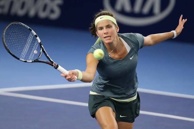 18.10.2012 Tennis WTA Tennis Damen Turnier BGLBNPParibas Open Tennis Damen (WTA) Runde 2 Saison 2012 Julia GOERGES (Deutschland - GER)