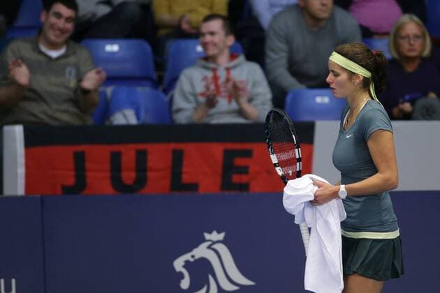 18.10.2012 Tennis WTA Tennis Damen Turnier BGLBNPParibas Open Tennis Damen (WTA) Runde 2 Saison 2012 Julia GOERGES (Deutschland - GER)