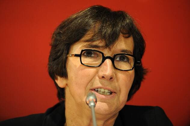Valerie Fourneyron ( Ministre des Sports ) FOOTBALL : Comite de pilotage UEFA EURO 2016 - Paris - 23 10 2012 N.LeGouic FEP Panoramic 