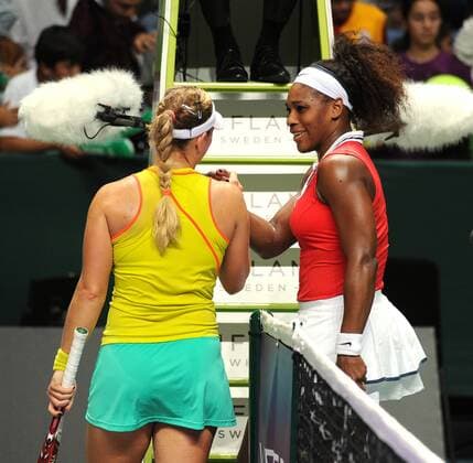 WTA Champioships Istanbul Türkei Serena Williams (USA) gewinnt gegen Angelique Kerber (GER);