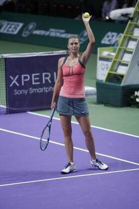 Maria Sharapova - TEB BNP Paribas WTA Tennis Damen Championships Day 1 match - at Sinan Erdem Dome Istanbul, Turkey - 23.10.2012 