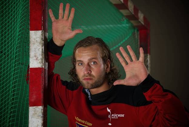 Handball HBL 1 Bundesliga Berlin 14.07.2012 Füchse Berlin TW Silvio HEINEVETTER