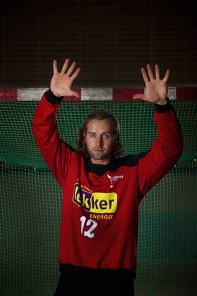 Handball HBL 1 Bundesliga Berlin 14.07.2012 Füchse Berlin TW Silvio HEINEVETTER