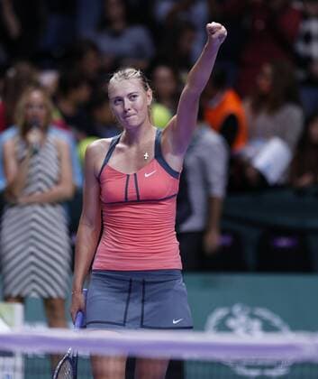 Maria Sharapova - TEB BNP Paribas WTA Tennis Damen Championships Day 2 match - Maria Sharapova of Russia at Sinan Erdem Dome Istanbul, Turkey - 24.10.2012 