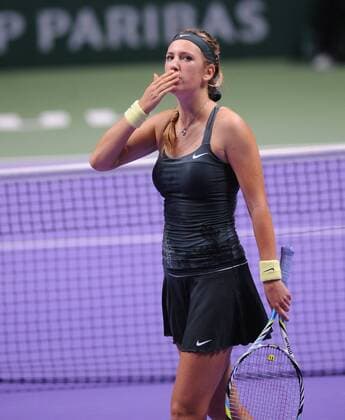 Victoria Azarenka - TEB BNP Paribas WTA Tennis Damen Championships Day 2 match - Victoria Azarenka of Belarus at Sinan Erdem Dome Istanbul, Turkey - 24.10.2012 