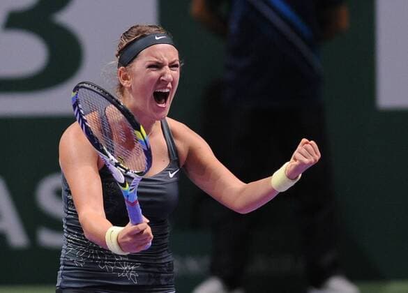 Victoria Azarenka - TEB BNP Paribas WTA Tennis Damen Championships Day 2 match - Victoria Azarenka of Belarus at Sinan Erdem Dome Istanbul, Turkey - 24.10.2012 