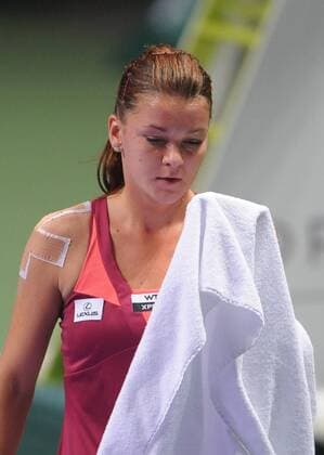 Agnieszka Radwanska - TEB BNP Paribas WTA Tennis Damen Championships Day 2 match - Agnieszka Radwanska of Poland at Sinan Erdem Dome Istanbul, Turkey - 24.10.2012 
