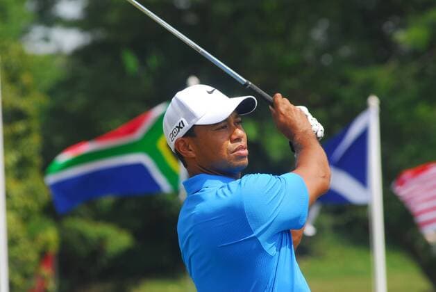 Malaysia PGA Golf Herren tour golf 25 octobre 2012 Tiger Woods USA during round one of CIMB classic.Halim Berbar