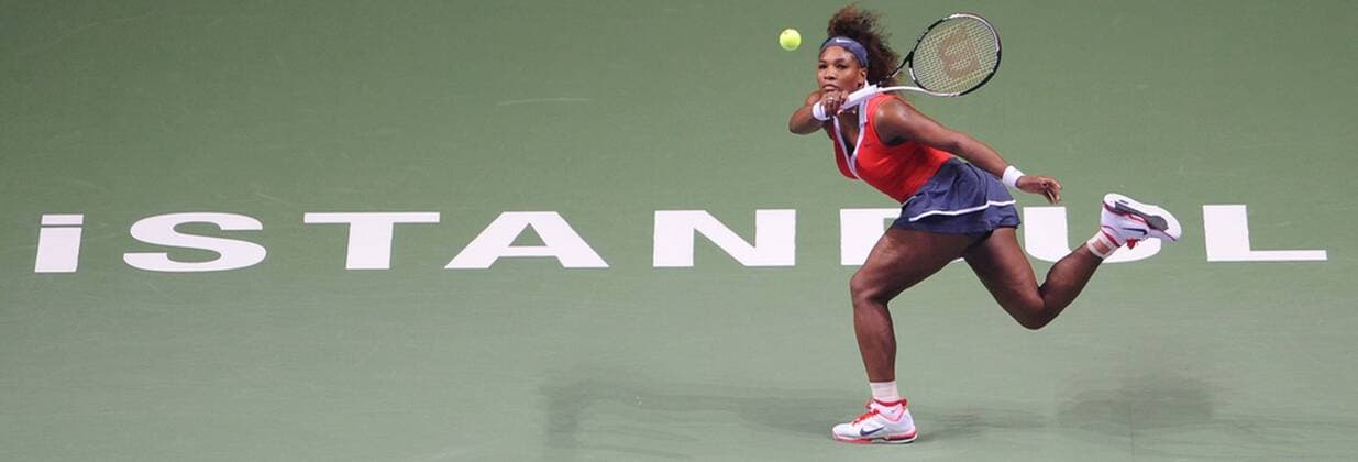 Serena Williams - TEB BNP Paribas WTA Tennis Damen Championships Day 3 match - Sinan Erdem Dome Istanbul, Turkey - 25.10.2012 
