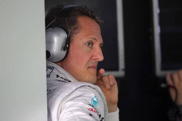 Motorsports: FIA Formula One World Championship 2012, Grand Prix of India, 7 Michael Schumacher (GER, Mercedes AMG Petronas F1 Team), xHOCHxZWEIx