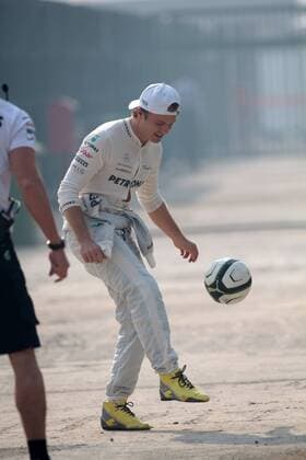 26.10.2012- Free Practice 1, Nico Rosberg (GER) Mercedes AMG F1 W03 Indian Grand Prix, Noida - October 2012 