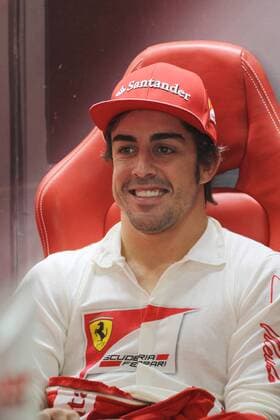 26.10.2012- Free Practice 1, Fernando Alonso (ESP) Scuderia Ferrari F2012 Indian Grand Prix, Noida - October 2012 