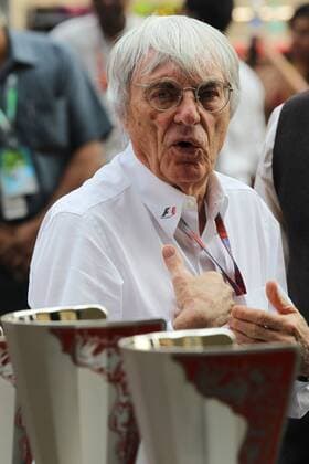 26.10.2012- Bernard Bernie Ecclestone (GBR) CEO Formula One Group (FOM) Indian Grand Prix, Noida - October 2012 