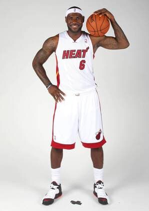Sept. 28, 2012 - Miami, FL, USA - LeBraon James of the Miami Heat poses during the team s media day on September 28, 2012. MIAMI HEAT MEDIA DAY - ZUMAm67