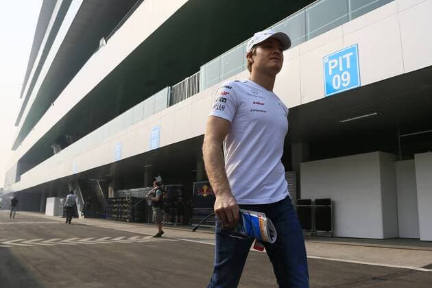 Motorsports: FIA Formula One World Championship 2012, Grand Prix of India, 8 Nico Rosberg (GER, Mercedes AMG Petronas F1 Team), xHOCHxZWEIx