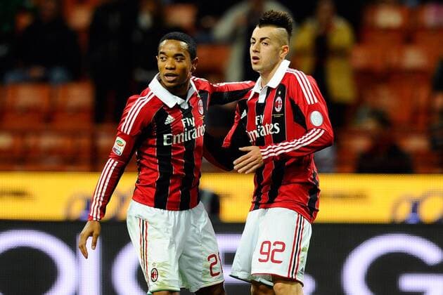 27.10.2012, Mailand - Serie A 2012 2013 - AC Mailand vs FC Genua CFC 1893 - Tor von Stephan El Shaarawy 