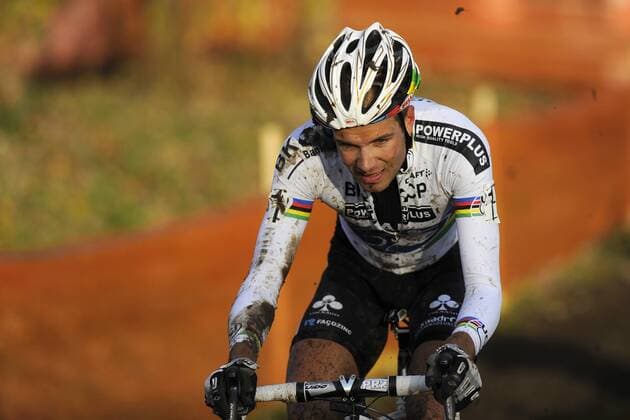 Niels Albert of Belgium wins Cyclocross World Cup in Plzen, Czech Republic, on Sunday, October 28, 2012. (CTK Photo Petr Eret) CTKPhotoP502201210280525701  ert 7
