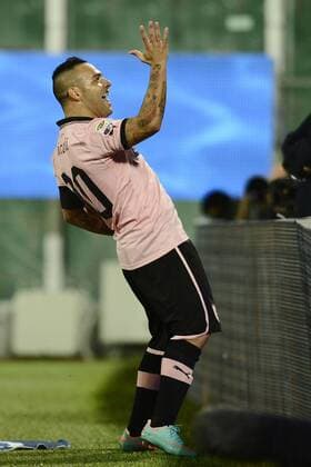 Palermo 30 10 2012 - Serie A -- US Palermo - AC Milan -- Fabrizio Miccoli 