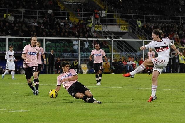 Palermo 30 10 2012 - Serie A -- US Palermo - AC Milan -- Riccardo Montolivo 