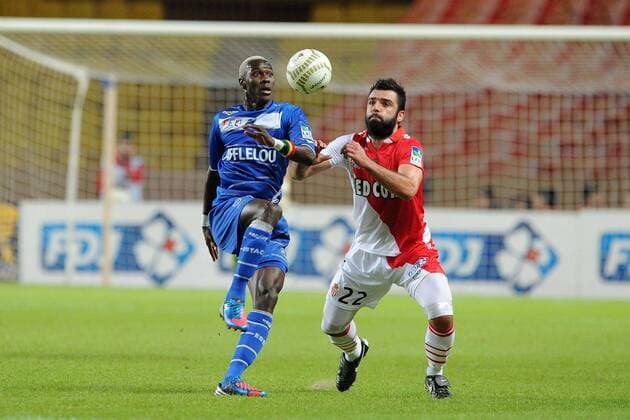 Georgios Tzavellas (Monaco) Mohamed Yattara (Troyes) - AS Monaco vs ES Troyes AC (Estac) - Coupe de la Ligue - 30 10 2012 xN.LeGouic FEPx 