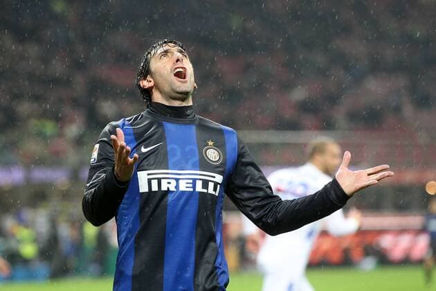 Diego Milito Inter -- Milano 31 10 2012 - Serie A 2012 13 -- Inter Mailand - Sampdoria Genua -- PaoloxNucci