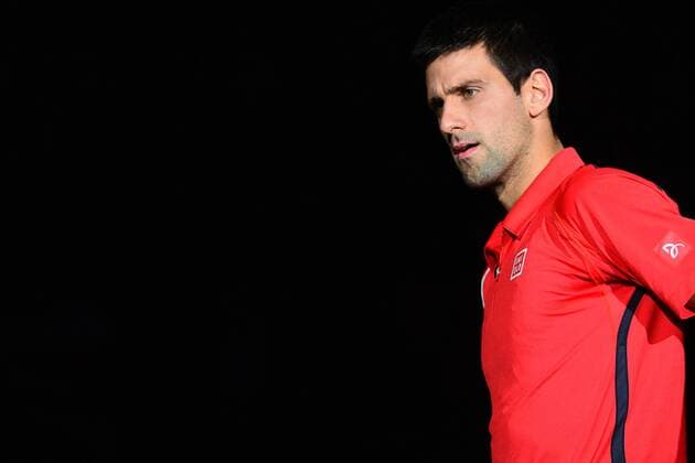 Novak Djokovic (SRB) TENNIS : BNP Paribas Masters - ATP Tennis Herren - Paris - 31 10 2012 Bouyer Tennismag Panoramlc 