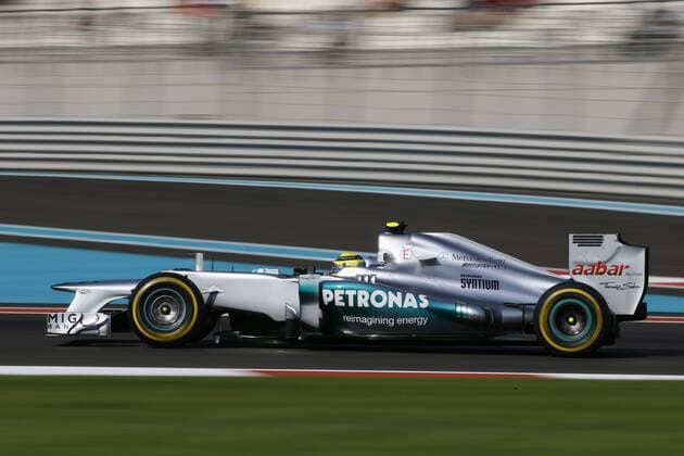 Motorsports: FIA Formula One World Championship 2012, Grand Prix of Abu Dhabi, 8 Nico Rosberg (GER, Mercedes AMG Petronas F1 Team), xHOCHxZWEIx