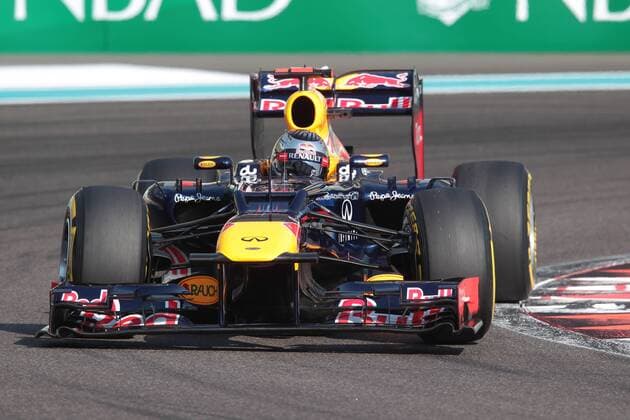 Free Practice 3: Sebastian Vettel (GER) Red Bull Racing RB8 Abu Dhabi Grand Prix, UEA 01-04 November 2012 