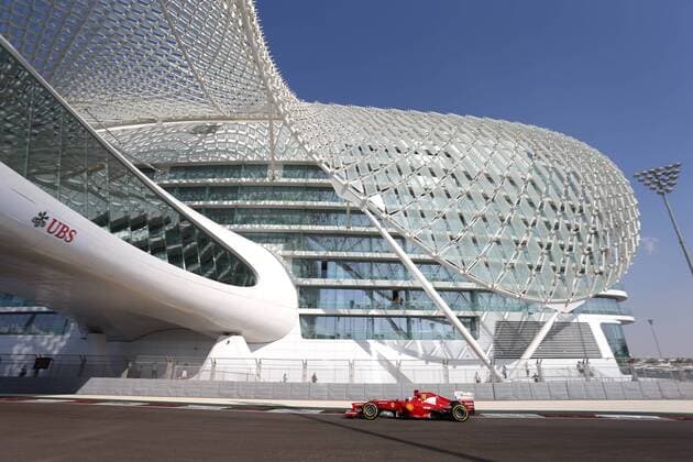 Free Practice 3: Fernando Alonso (ESP) Scuderia Ferrari F2012 Abu Dhabi Grand Prix, UEA 01-04 November 2012 