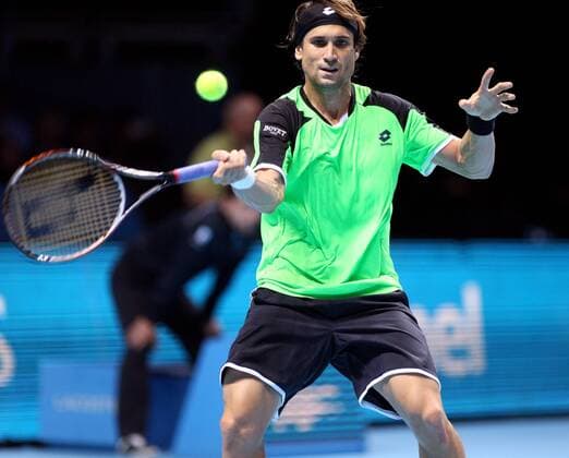 TENNIS - ATP Tennis Herren World Tour Finals 2012 LONDON,ENGLAND,08.NOV.12 - TENNIS - ATP Tennis Herren World Tour Finals. Bild zeigt David Ferrer (ESP). 