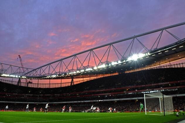 London - England - FC Arsenal 10.11.12 A general view of the Emirates Stadium. 