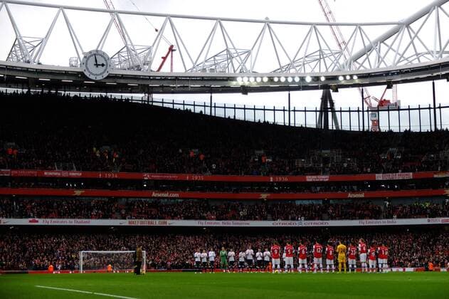 London - England - FC Arsenal 10.11.12 A general view of the Emirates Stadium. 