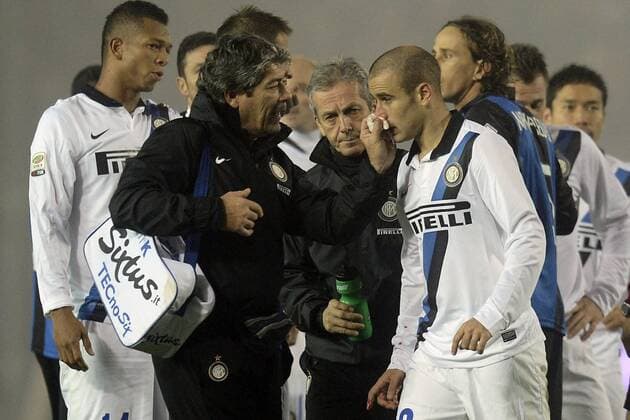 11 11 2012 : Atalanta Bergamo vs Inter Mailand: Rodrigo Palacio 