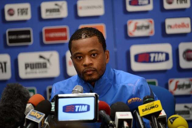 Patrice EVRA (fra) FOOTBALL : conference de presse et entrainement France vs Italie - 13 11 2012 AnthonyBIBARD FEP Panoramic 