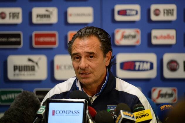 Cesare PRANDELLI (ita) FOOTBALL : conference de presse et entrainement France vs Italie - 13 11 2012 AnthonyBIBARD FEP Panoramic 