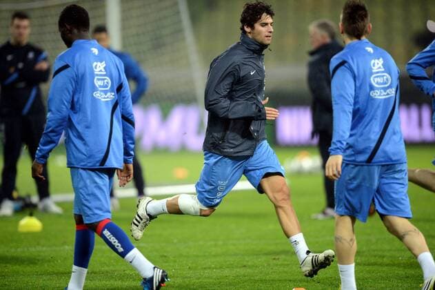 Yohan GOURCUFF (fra) FOOTBALL : conference de presse et entrainement France vs Italie - 13 11 2012 AnthonyBIBARD FEP Panoramic 