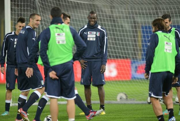 Mario BALOTELLI (ita) FOOTBALL : conference de presse et entrainement France vs Italie - 13 11 2012 AnthonyBIBARD FEP Panoramic 