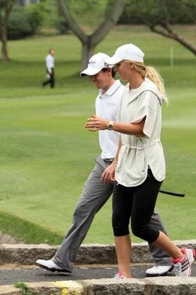 Nov. 15, 2012 - Nov 15, 2012; Hong Kong, CHINA; Rory McIlroy and his girlfriend Caroline Wozniacki during the UBS Hong Kong Open. Rory McIlroy and Caroline Wozniacki at Hong Kong Open  - ZUMAs11