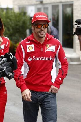 Motorsports: FIA Formula One World Championship 2012, Grand Prix of United States, 5 Fernando Alonso (ESP, Scuderia Ferrari), xHOCHxZWEIx
