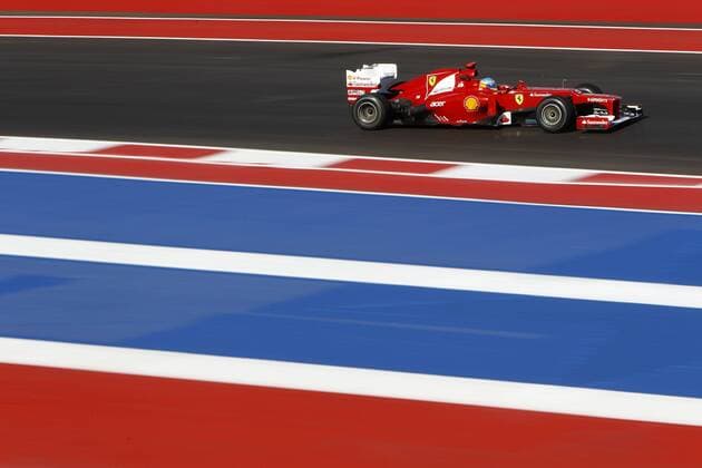 Motorsports: FIA Formula One World Championship 2012, Grand Prix of United States, 5 Fernando Alonso (ESP, Scuderia Ferrari), xHOCHxZWEIx