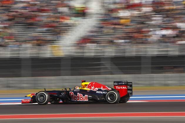 Motorsports: FIA Formula One World Championship 2012, Grand Prix of United States, 1 Sebastian Vettel (GER, Red Bull Racing), xHOCHxZWEIx