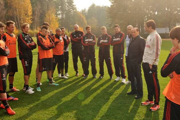 SILVIO BERLUSCONI in MILANELLO